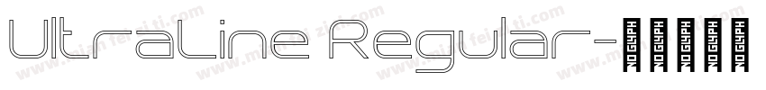 UltraLine Regular字体转换